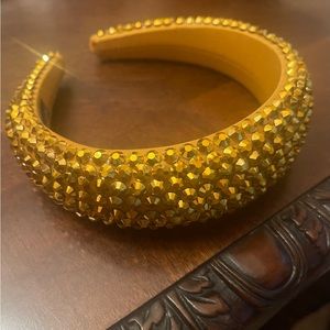 Gold Beaded Headband